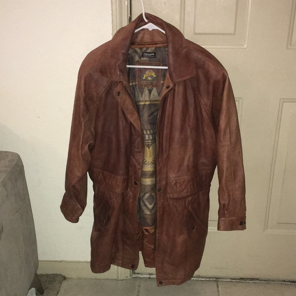 Vintage 1960s Leather Jacket